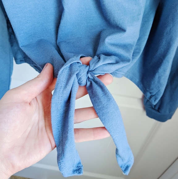 Harry Potter Dip Dye Tie Front Cropped Tie Tee XXL - Picture 6 of 8